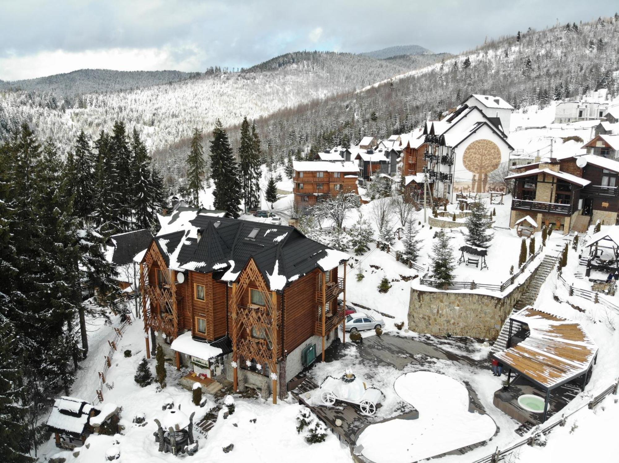 Stara Pravda Hotel - Vykrutasy Буковель Экстерьер фото